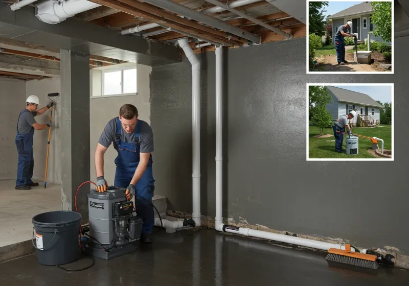 Basement Waterproofing and Flood Prevention process in Olney, TX